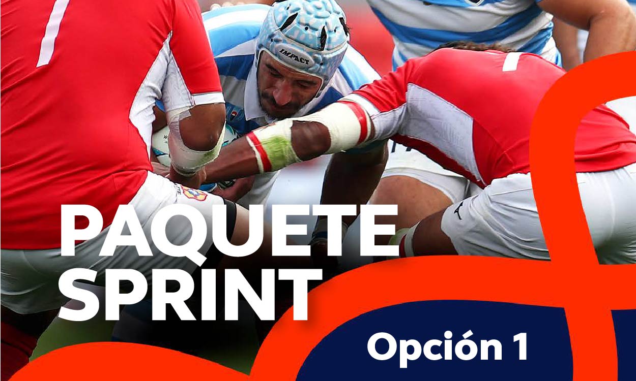 Paquete Sprint Mundial de Rugby 2023 OPCION 1 